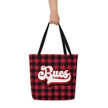 Load image into Gallery viewer, Buccs Retro All-Over Print Large Tote Bag(NFL)