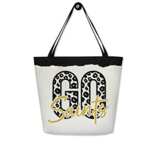 Load image into Gallery viewer, Go Saints All-Over Print Large Tote Bag(NFL)