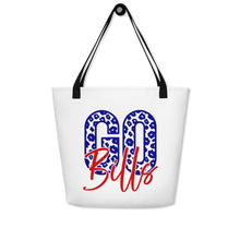 Load image into Gallery viewer, Go Bills All-Over Print Large Tote Bag(NFL)
