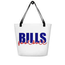 Load image into Gallery viewer, Bills Knockout All-Over Print Large Tote Bag(NFL)