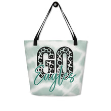 Load image into Gallery viewer, Go Eagles All-Over Print Large Tote Bag(NFL)