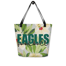 Load image into Gallery viewer, Eagles Knockout All-Over Print Large Tote Bag(NFL)