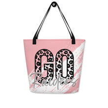 Load image into Gallery viewer, Go Raiders All-Over Print Large Tote Bag(NFL)