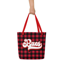 Load image into Gallery viewer, Buccs Retro All-Over Print Large Tote Bag(NFL)