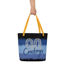 Load image into Gallery viewer, Go Cowboys All-Over Print Large Tote Bag(NFL)
