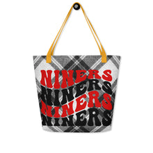 Load image into Gallery viewer, Niners Wave All-Over Print Large Tote Bag(NFL)