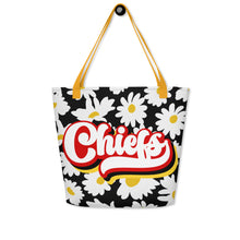 Load image into Gallery viewer, Chiefs Retro All-Over Print Large Tote Bag(NFL)