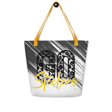 Load image into Gallery viewer, Go Steelers All-Over Print Large Tote Bag(NFL)