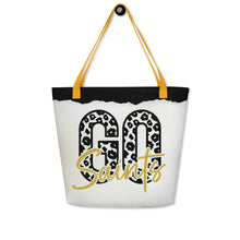 Load image into Gallery viewer, Go Saints All-Over Print Large Tote Bag(NFL)