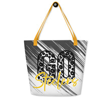 Load image into Gallery viewer, Go Steelers All-Over Print Large Tote Bag(NFL)