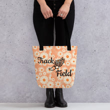 Load image into Gallery viewer, Track & Field Floral Tote Bag