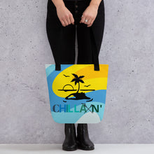 Load image into Gallery viewer, Chillaxn' Lacrosse Tote Bag