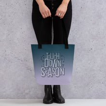 Load image into Gallery viewer, Touchdown Season Football Tote bag
