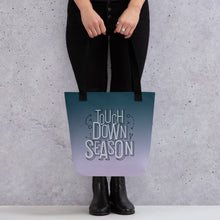 Load image into Gallery viewer, Touchdown Season Football Tote bag