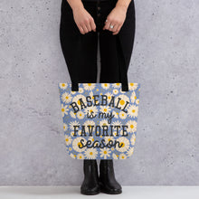 Load image into Gallery viewer, Baseball Favorite Season Tote bag