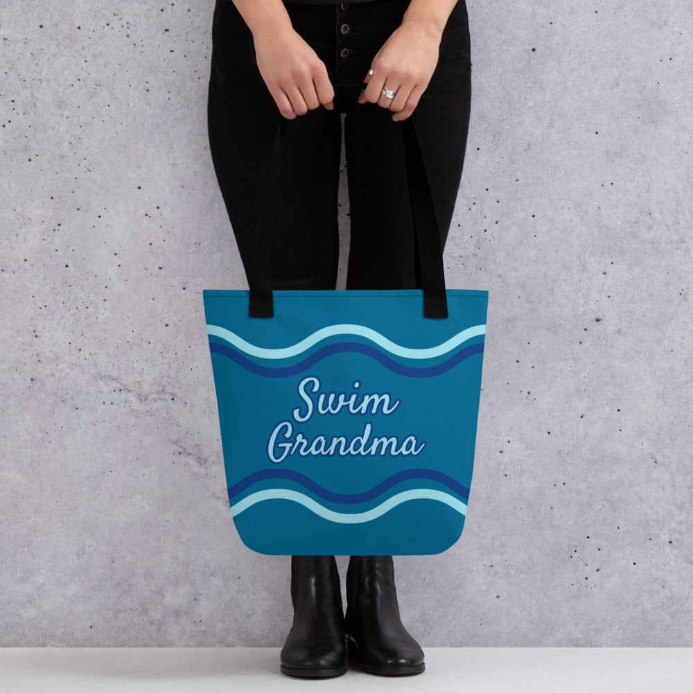 Swim Grandma Tote Bag