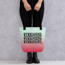 Load image into Gallery viewer, Gymnastics Mom Tote Bag (Prints on Both Sides)