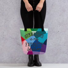Load image into Gallery viewer, Gymnastics Favorite Season Tote bag