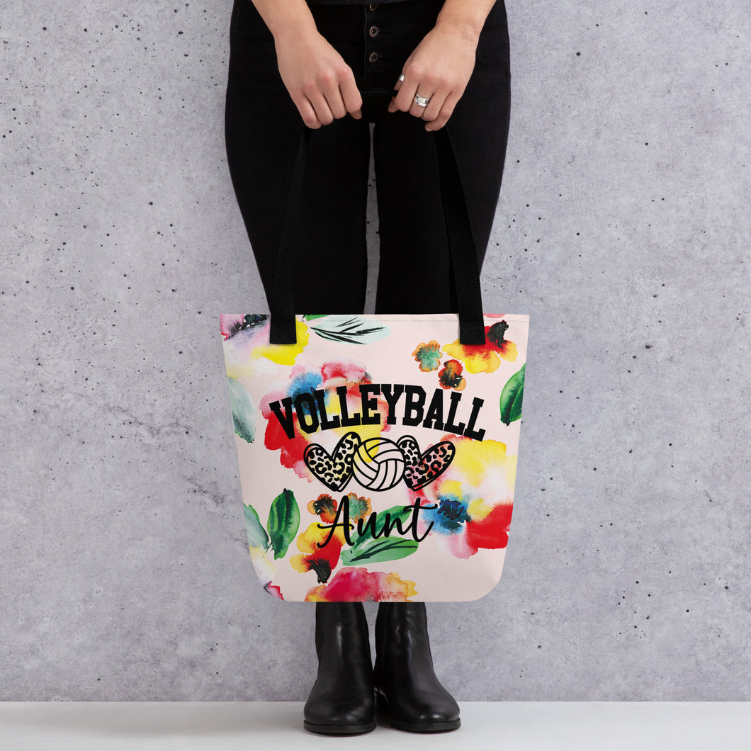 Volleyball Aunt Tote bag