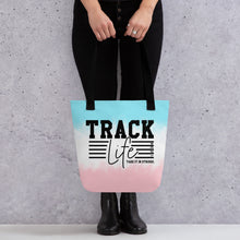 Load image into Gallery viewer, Track Life Tote bag