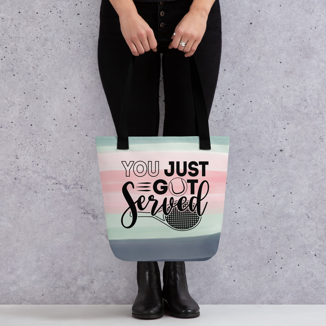 You Just Got Served Tennis Tote bag