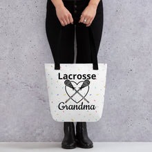 Load image into Gallery viewer, Lacrosse Grandma Tote bag
