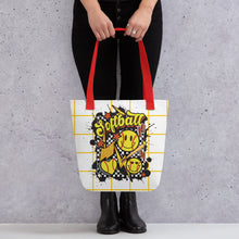 Load image into Gallery viewer, Retro Softball Tote bag