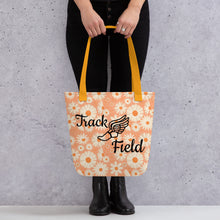 Load image into Gallery viewer, Track &amp; Field Floral Tote Bag
