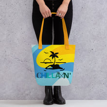 Load image into Gallery viewer, Chillaxn' Lacrosse Tote Bag