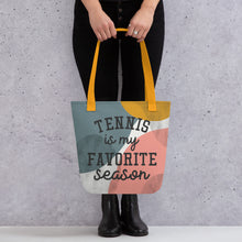 Load image into Gallery viewer, Tennis Favorite Season Tote Bag
