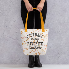 Load image into Gallery viewer, Football Favorite Season Tote bag
