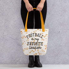 Load image into Gallery viewer, Football Favorite Season Tote bag