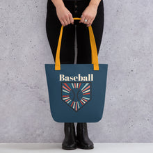 Load image into Gallery viewer, Baseball Tote bag