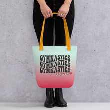 Load image into Gallery viewer, Gymnastics Mom Tote Bag (Prints on Both Sides)