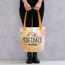 Load image into Gallery viewer, Softball Mom #2 Tote bag