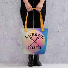 Load image into Gallery viewer, Lacrosse Coach Tote bag