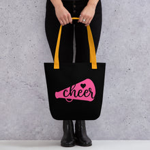 Load image into Gallery viewer, Cheer Megaphone Tote bag