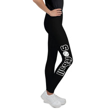 Load image into Gallery viewer, Softball Design Youth Leggings
