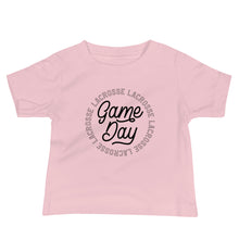 Load image into Gallery viewer, Lacrosse Game Day Baby Tee
