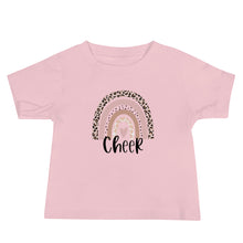 Load image into Gallery viewer, Cheer Rainbow Baby Tee