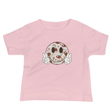 Load image into Gallery viewer, Smiley Face Football Baby Tee
