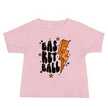 Load image into Gallery viewer, Basketball Lightning Baby Tee
