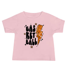 Load image into Gallery viewer, Basketball Lightning Baby Tee