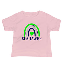 Load image into Gallery viewer, Seahawks Rainbow Baby Tee(NFL)