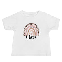 Load image into Gallery viewer, Cheer Rainbow Baby Tee