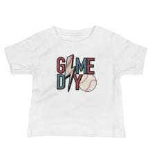 Load image into Gallery viewer, Baseball Game Day Baby Tee
