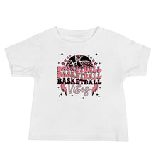 Load image into Gallery viewer, Basketball Vibes Baby Tee