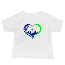 Load image into Gallery viewer, Seahawks Heart Baby Tee(NFL)
