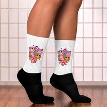 Load image into Gallery viewer, Basketball Retro Pink Socks