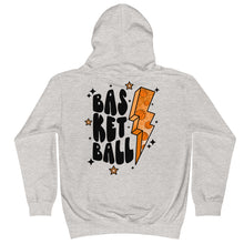 Load image into Gallery viewer, Basketball Lightning Youth Hoodie
